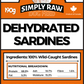 Simply Dehydrated Sardines